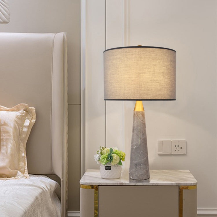 Marble Finish Table Lamp