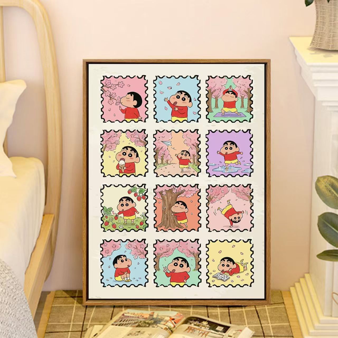 Whimsical Family-Themed Canvas Wall Art