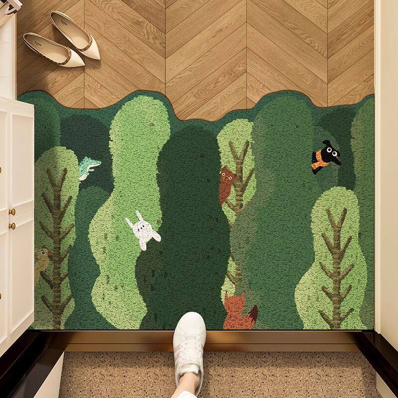 Cartoon Forest Animal Doormat