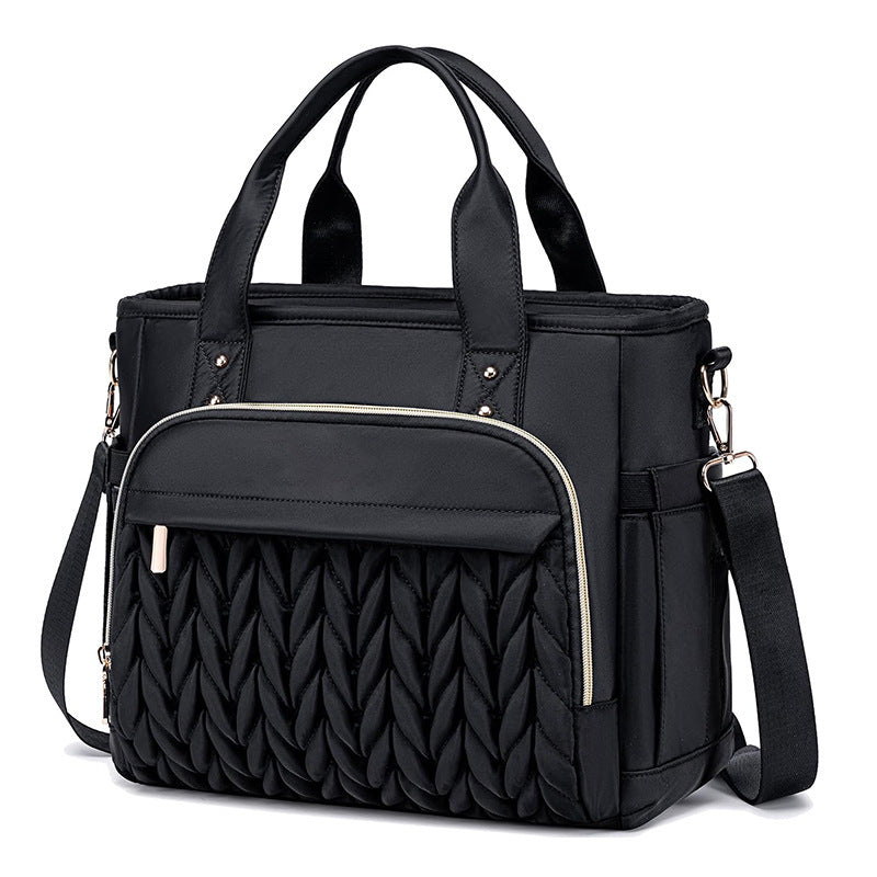 Quilted Multi-Functional Work Tote Acalora