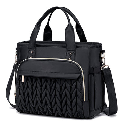 Quilted Multi-Functional Work Tote Acalora