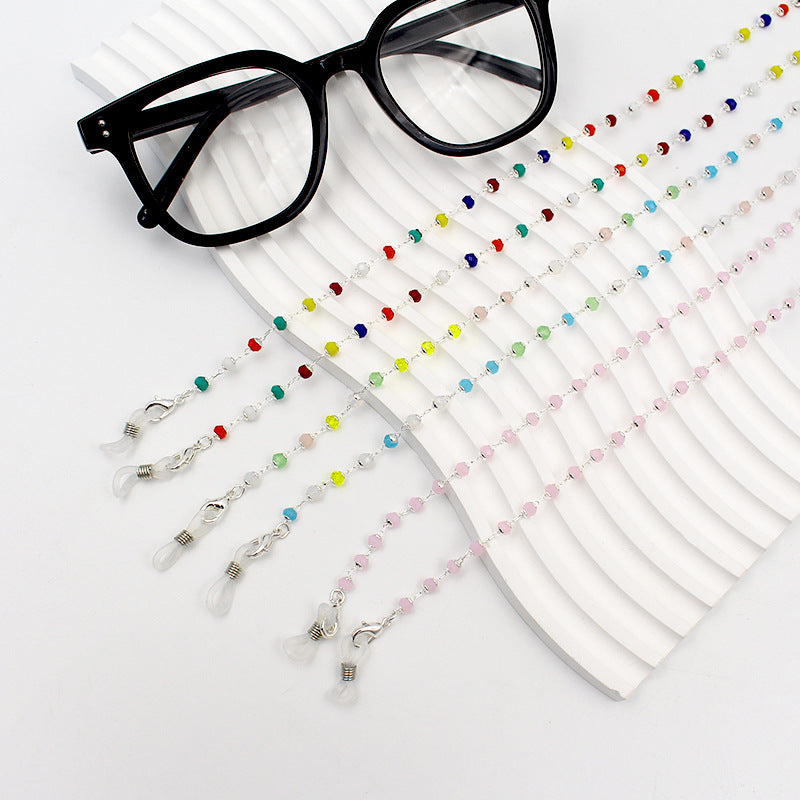Stylish Beaded Eyewear Chain Acalora