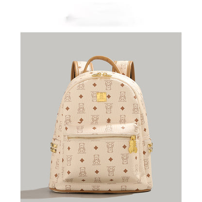 Stylish Character-Printed Backpack Acalora