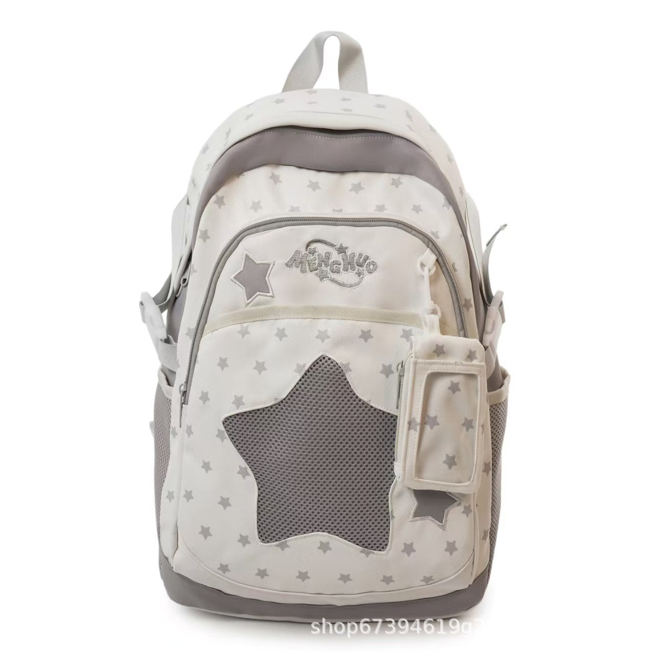 Star-Embellished Ergonomic Backpack Bowlift