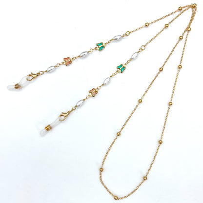 Star-Embellished Eyewear Retainer Chain Acalora