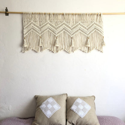 Macrame Decor Curtain