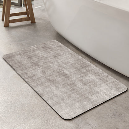 Stylish Geometric Pattern Bath Mat Acalora