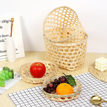 Decorative Handwoven Serving Tray Acalora