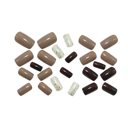 Artificial nails with elegant glitter decoration Acalora