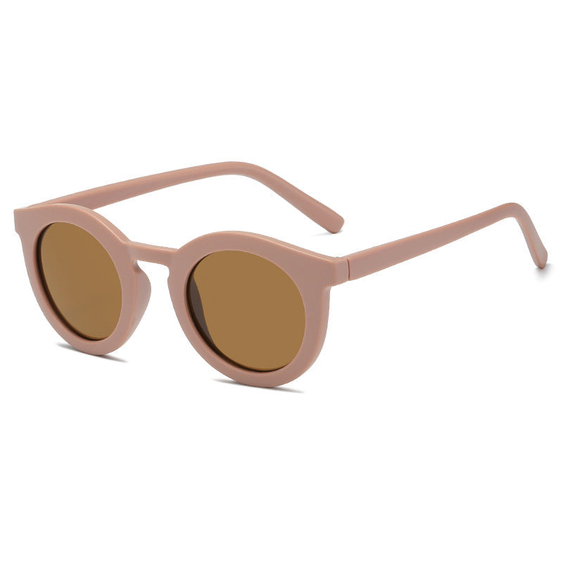 Women's round sunglasses with trendy design and UV protection Bowlift