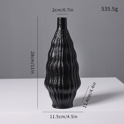 Textured Ceramic Decorative Vase