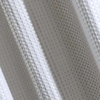 Textured Waffle Shower Curtain