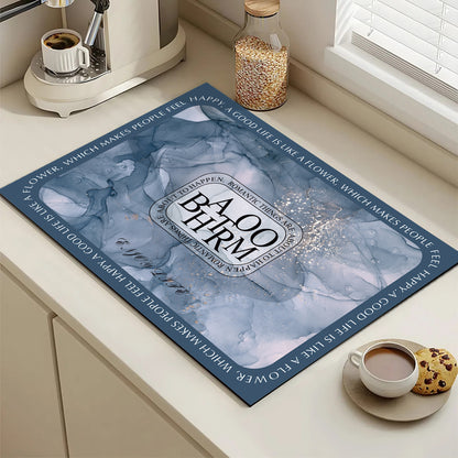 Abstract Geometric Kitchen Mat Acalora