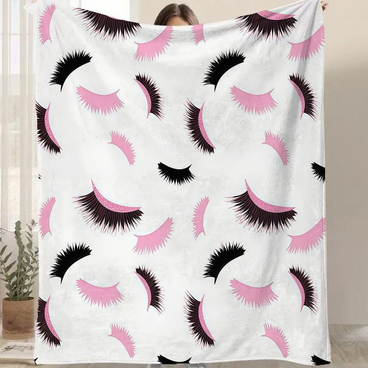 Artistic Patterned Throw Blanket