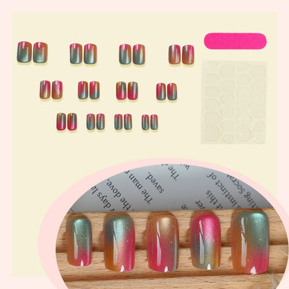 Gradient Press-On Nail Set Acalora
