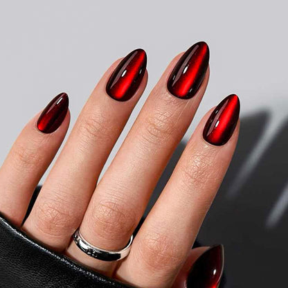 Glossy Gel Press-On Nail Set Acalora