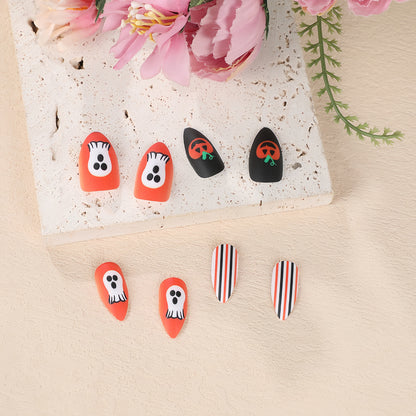 Halloween Theme Artificial Nails Acalora