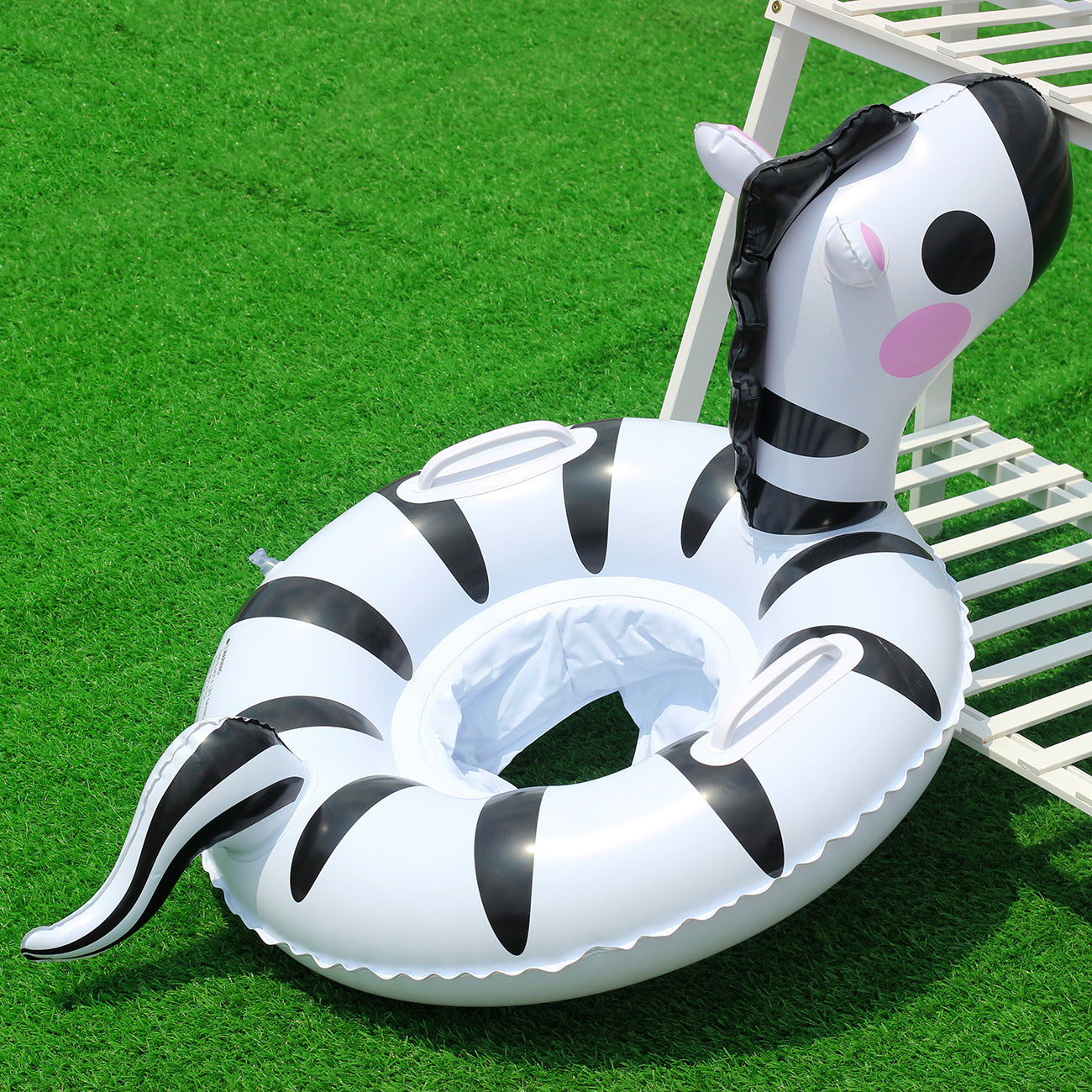 Women's Inflatable Swim Ring with Safety Control Karnz