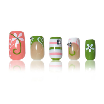 Artistic Decorative Press-On Nails Acalora