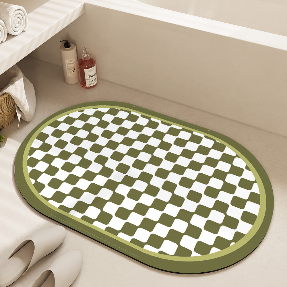 Decorative Non-Slip Bath Mat Acalora
