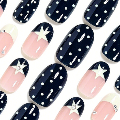 Artistic Press-On Nail Art Set Acalora