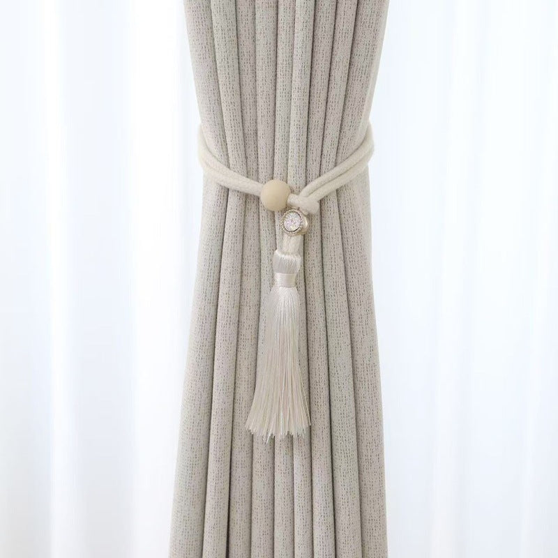 Elegant curtain tieback with tassels Acalora