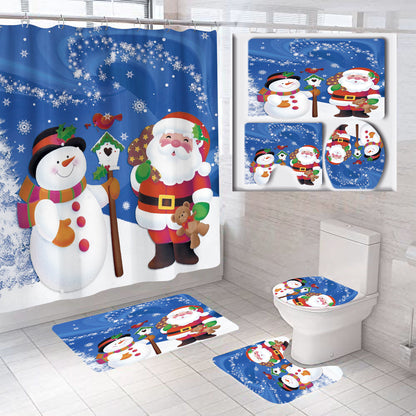 Christmas Themed Bathroom Set
