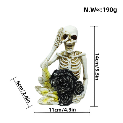 Romantic Skeleton Figure Acalora