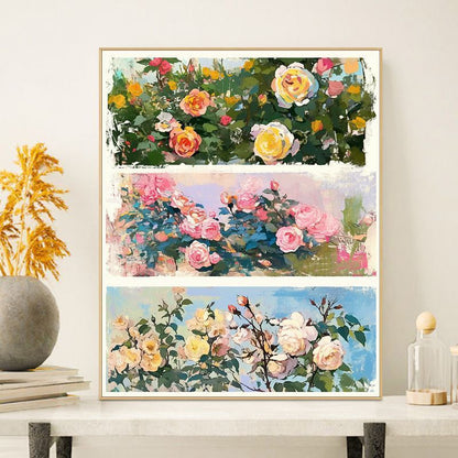 Vintage Floral Wall Art
