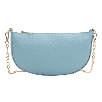 Minimalist Half-Moon Crossbody Bag Acalora