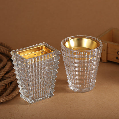 Perforated Removable Inner-Cup Toothbrush & Cosmetic Brush Holder Acalora