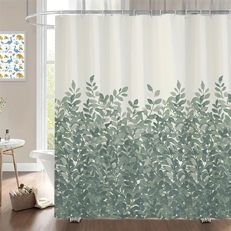 Artistic Floral Shower Curtain