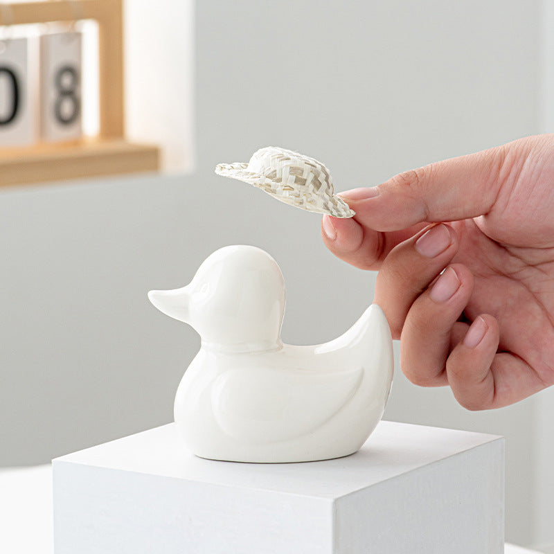 Decorative ceramic duck Acalora