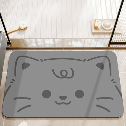 Cute Cartoon Animal Bath Mat