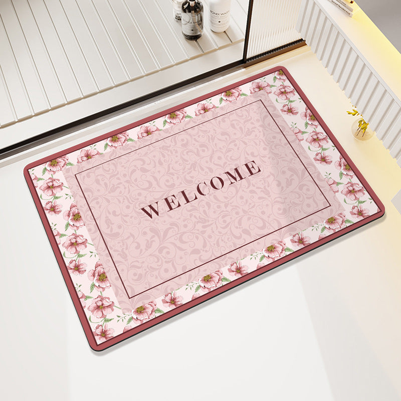 Decorative Honeycomb Bath Mat Acalora