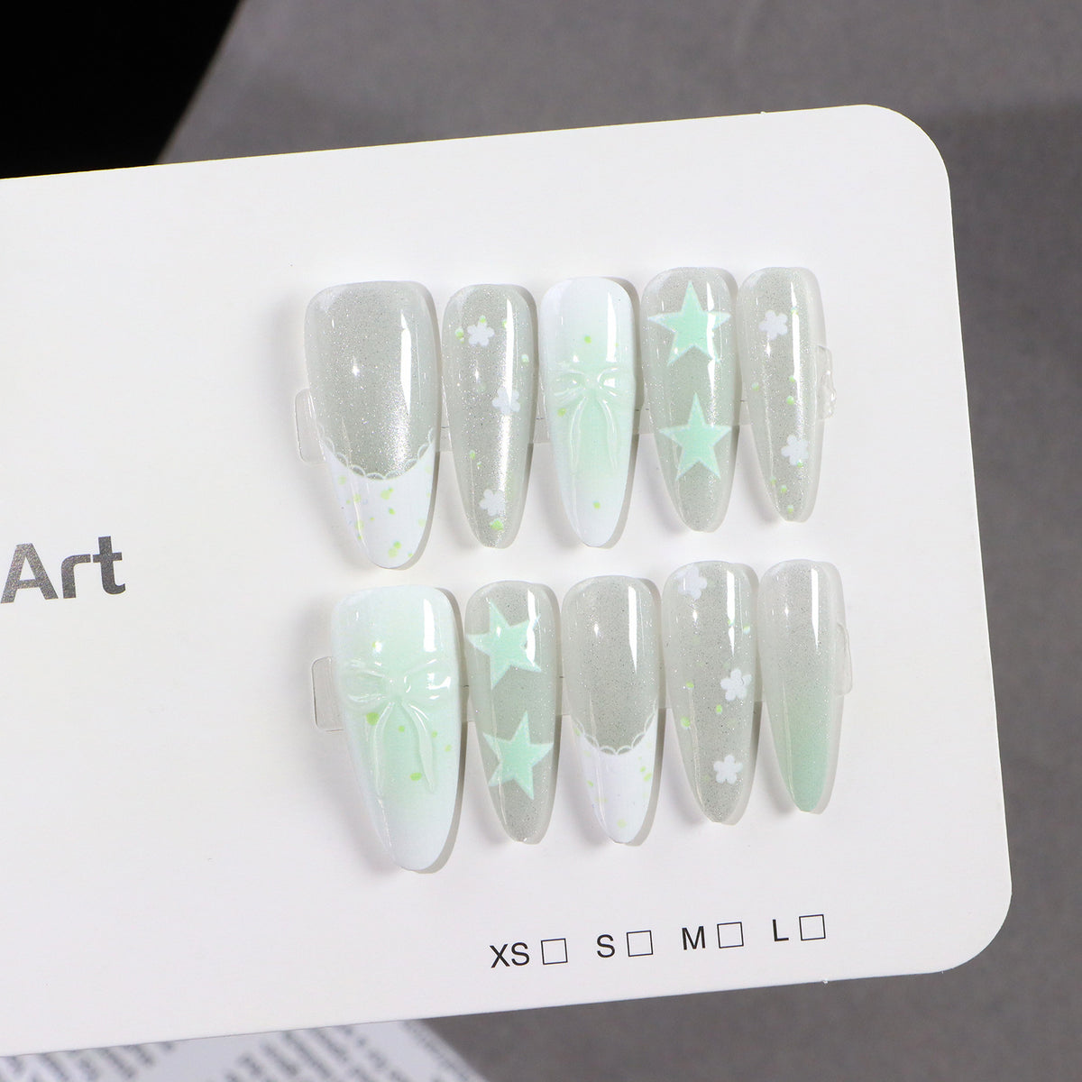 Artistic Fantasy Press-On Nail Art Acalora