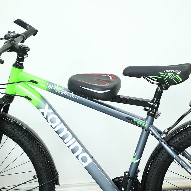 adjustable padded child bicycle passenger seat with safety armrest Bowlift
