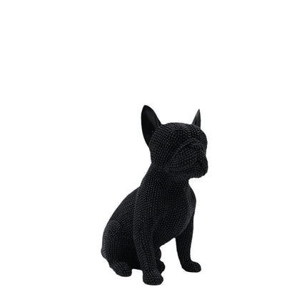 Shiny Bulldog Sculpture Acalora