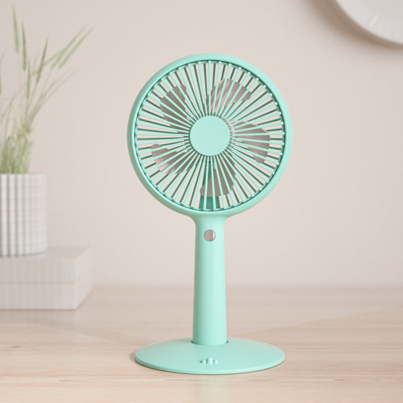 Unisex Portable Table Fan with Flexible Design and Powerful Battery Bowlift