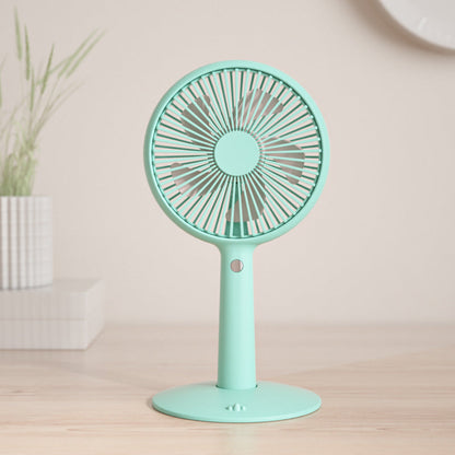 Unisex Portable Table Fan with Flexible Design and Powerful Battery Bowlift