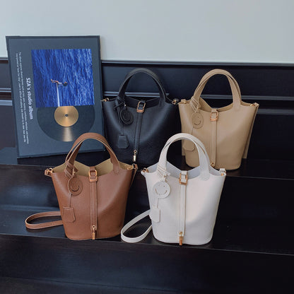 Chic Textured Shoulder Bag Acalora