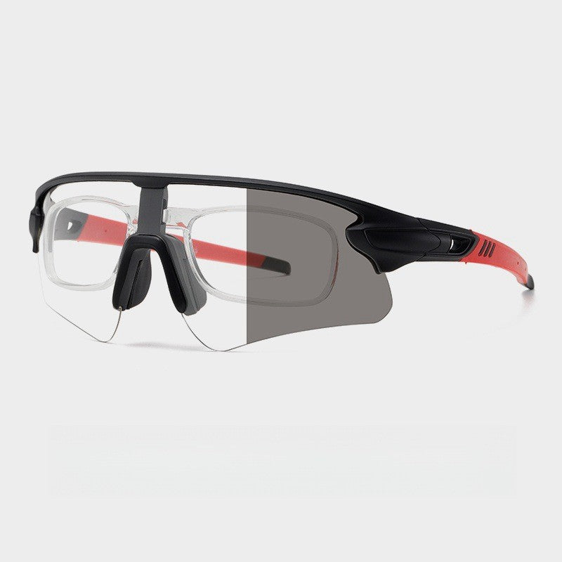 Unisex sporty high-performance sunglasses with aerodynamic design and adjustable nose pad Bowlift