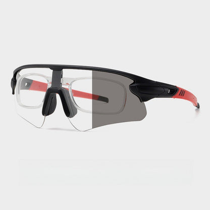 Unisex sporty high-performance sunglasses with aerodynamic design and adjustable nose pad Bowlift