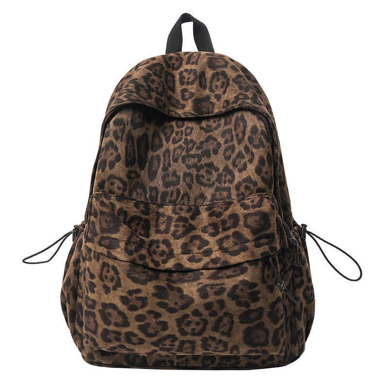 Stylish Animal Print Backpack Bowlift