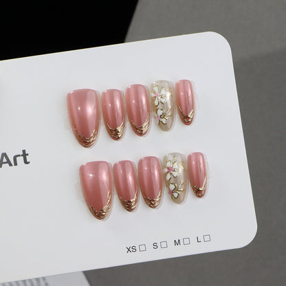 Floral Luxury Press-On Nail Set Acalora