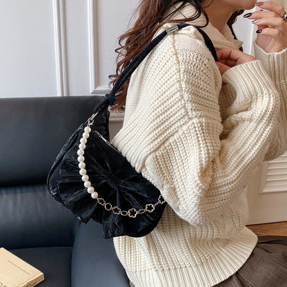 Elegant Bow-Embellished Handbag Acalora