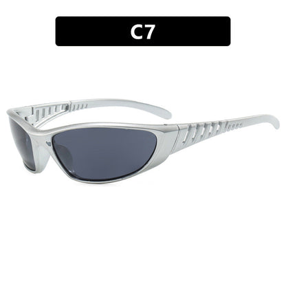 Women's Sporty Sunglasses with aerodynamic design and polarized lenses Karnz
