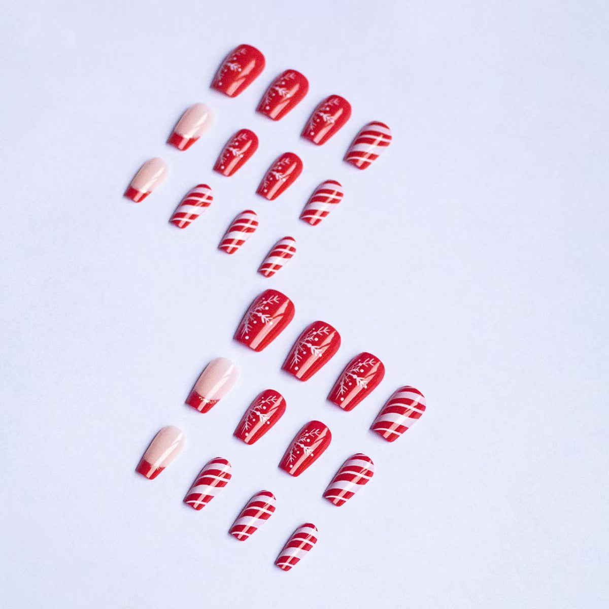 Festive Artificial Nail Creation Acalora