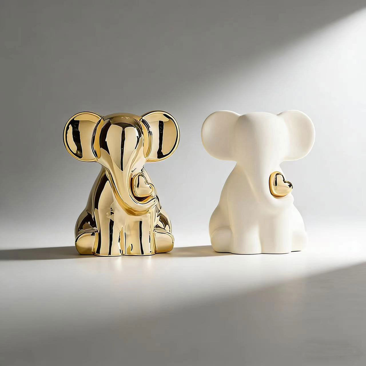 Decorative Elephant Figurine Acalora