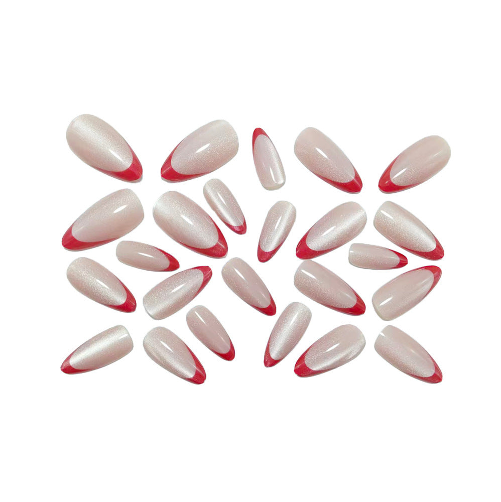 Artificial nails with elegant tip design Acalora